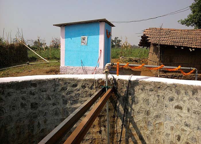 Sri Sathya Sai water project at kondiachawadi, Maharashtra and Goa